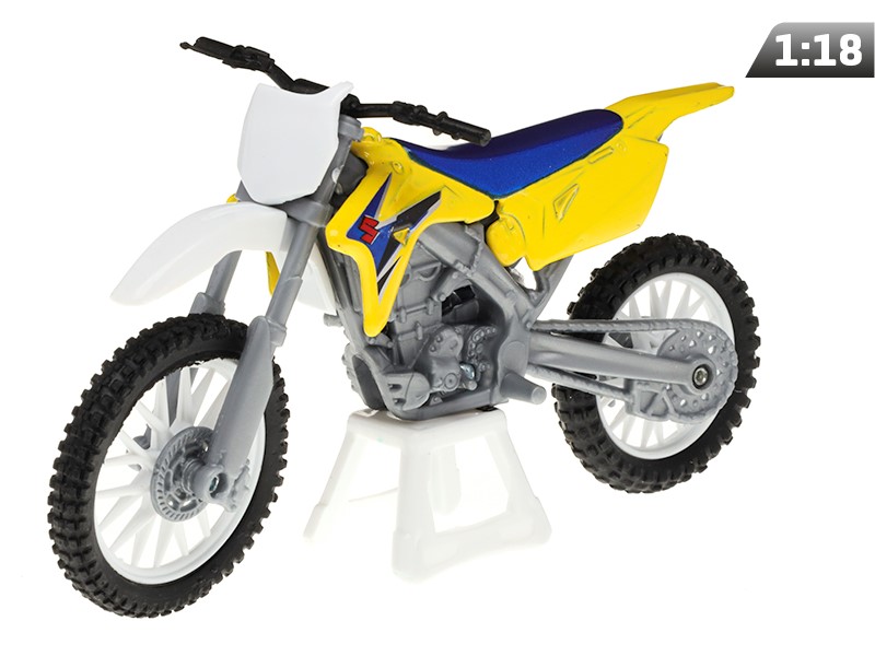 Model 1:18, SUZUKI RM-Z450, yellow (M05604CZ)