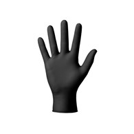 MERCATOR Rękawice nitrylowe premium GoGrip, czarne, rozm. M, 50 szt.