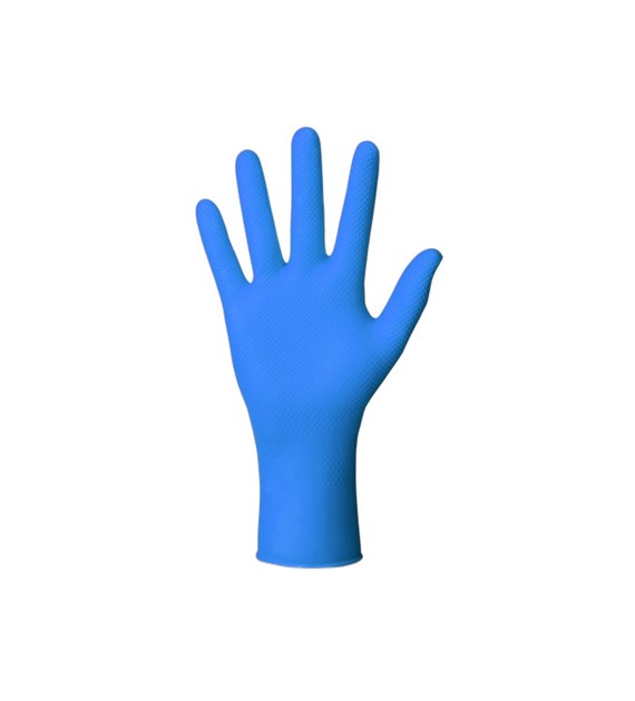 Premium nitrile gloves, long cuff, s. M, 50 pcs.
