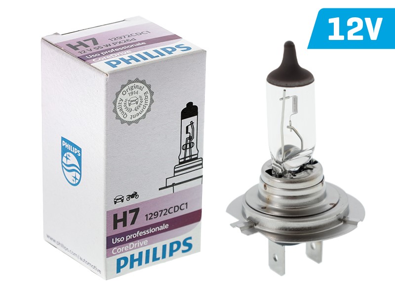Bulb PHILIPS H7 12V 55W PX26d Core Drive -  platform