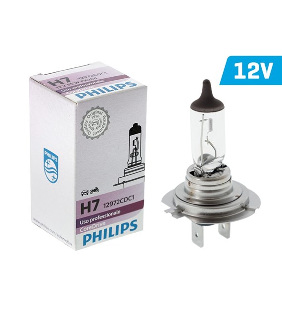 Bulb PHILIPS H7 12V 55W PX26d Core Drive