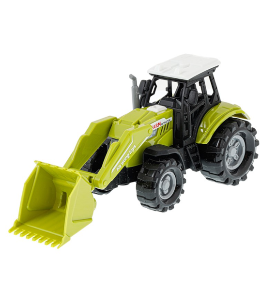 Modèle Petit Fermier, Tracteur - bulldozer, avec effets lumineux et sonores