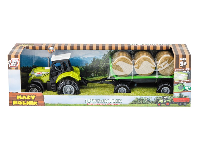 Tracteur et sa presse à bottes de foin Siku - echelle 1/64e : Jeux et jouets  pour enfants SIKU maison - botanic®