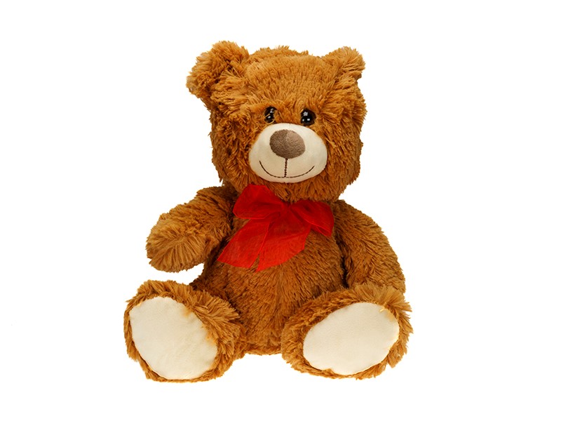 Maskotka Teddy Pets Miś, brązowy, 28 cm
