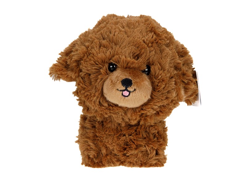 Chien en peluche Teddy Pets, Caniche, marron