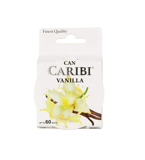 Zapach samochodowy CARIBI CAN, Vanilla