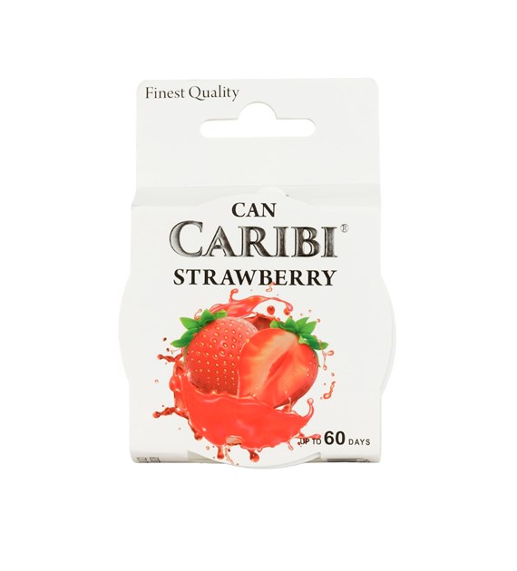 Zapach samochodowy CARIBI CAN, Strawberry
