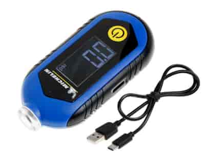 MICHELIN Digital 10.3 BAR tire pressure gauge with tire tread gauge and LED flashlight, rechargeable