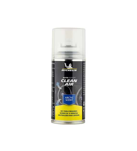 MICHELIN Clean Air (Aérosol) Parfum Arctique, 150 ml