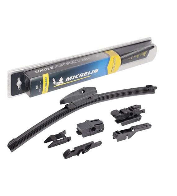 Wiper blade MICHELIN Single Flat Blade Multi Fit 350 mm / 14 