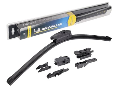 Wiper blade MICHELIN Single Flat Blade Multi Fit 480 mm / 19 