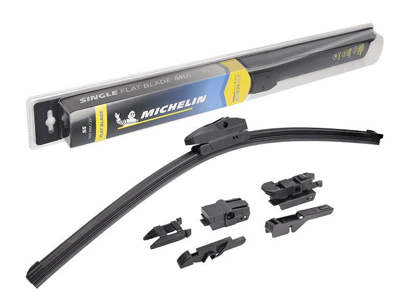 Wiper blade MICHELIN Single Flat Blade Multi Fit 530 mm / 21 