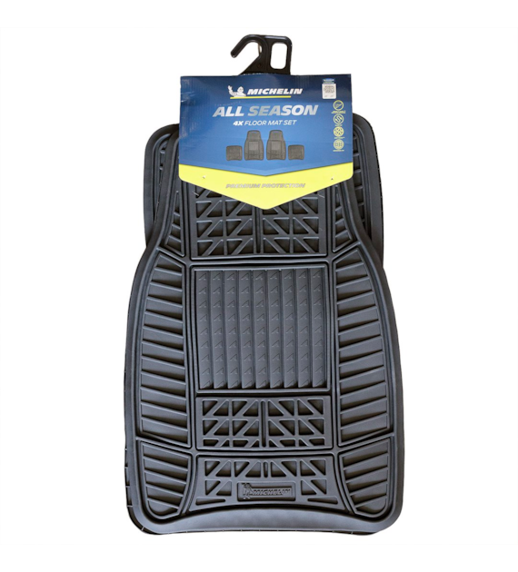 MICHELIN Dywaniki gumowe, przód + tył, 4 szt.