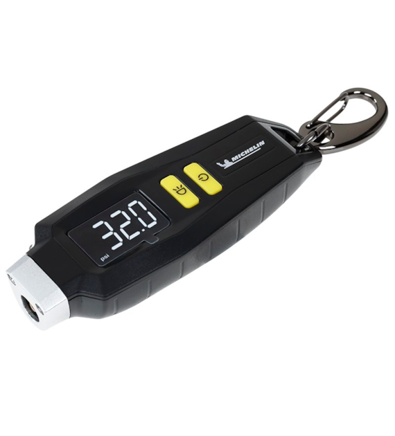 MICHELIN Digital 6.8 BAR tire pressure gauge with LED Flashlight