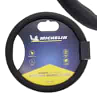 MICHELIN Pokrowiec na kierownicę  M  36,8-39,4 cm, czarny