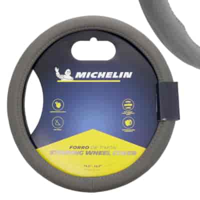 MICHELIN Pokrowiec na kierownicę  M  36,8-39,4 cm, szary