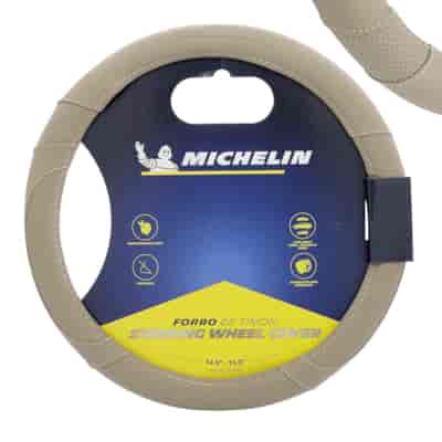 MICHELIN Pokrowiec na kierownicę  M  36,8-39,4 cm, beżowy