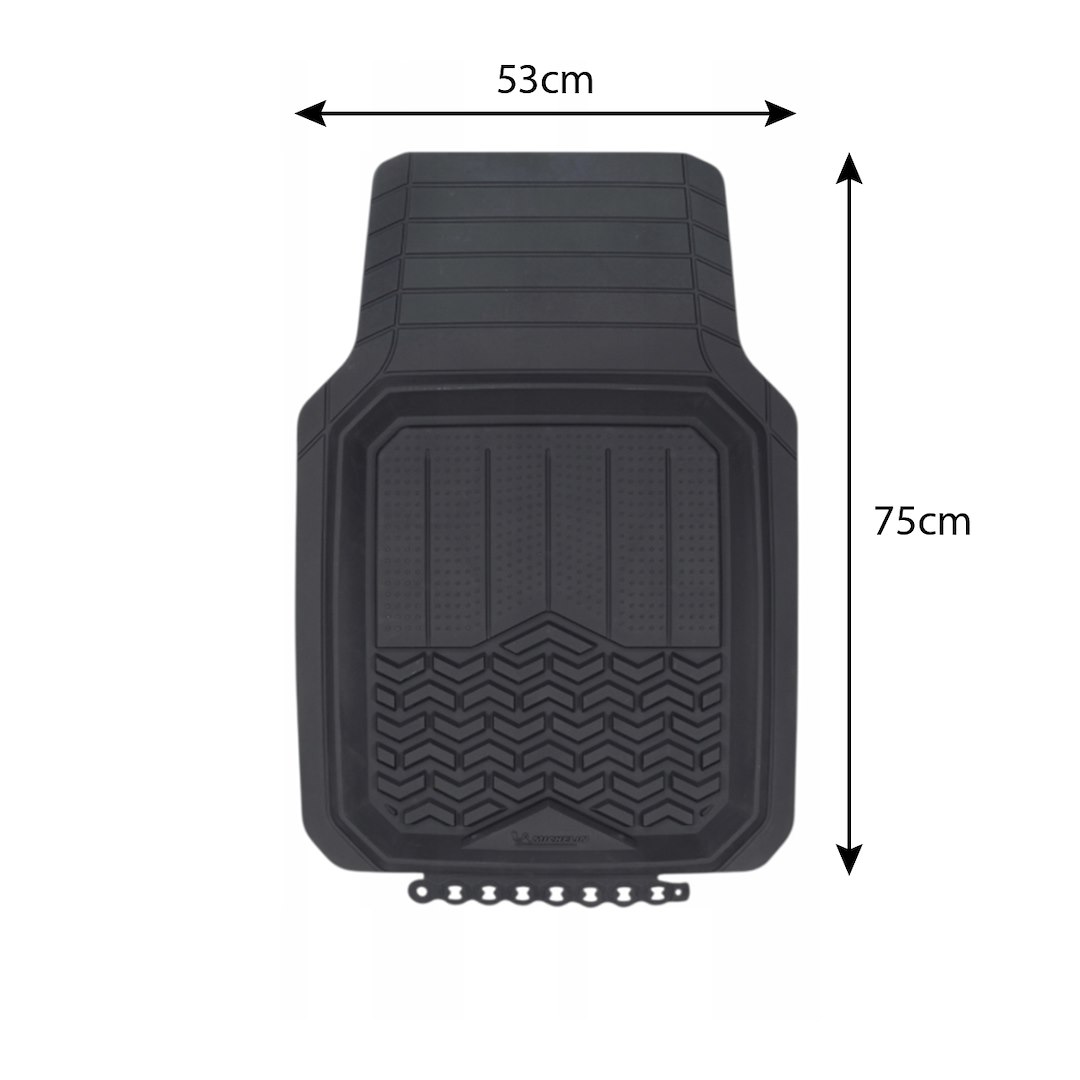 MICHELIN Rubber mats, front, 2 pcs
